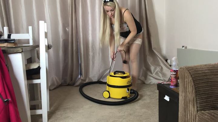 Naughty Maid Vacuuming