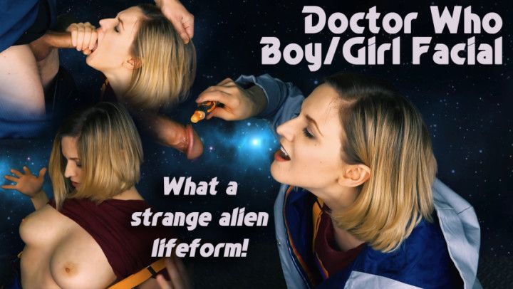 Doctor Who Boy/Girl Blowjob Facial