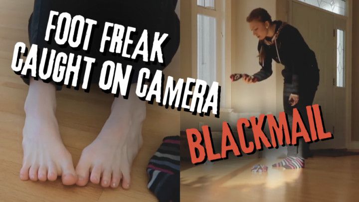 Foot Freak Caught on Camera Blackmail