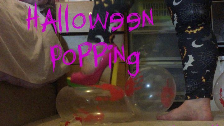 BBW Popping Halloween Balloons
