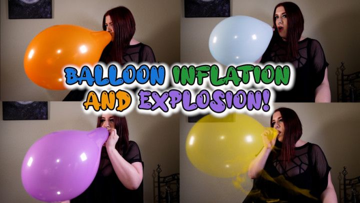 Balloon Inflation and Explosion