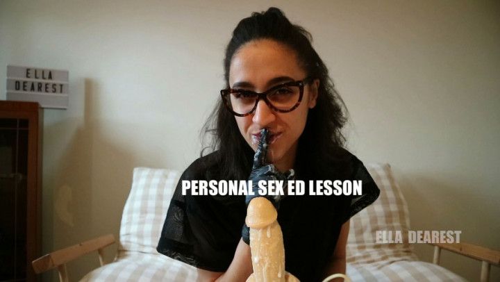 Personal Sex Ed Lesson