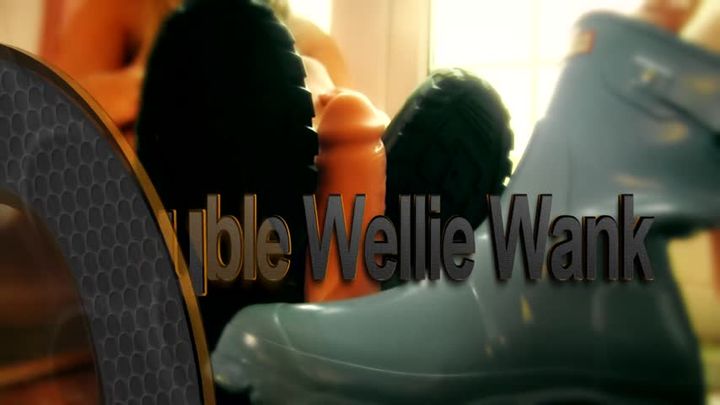 Double Wellies Wank