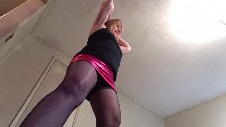 Giantess Dressed to fuck BUT wait your a