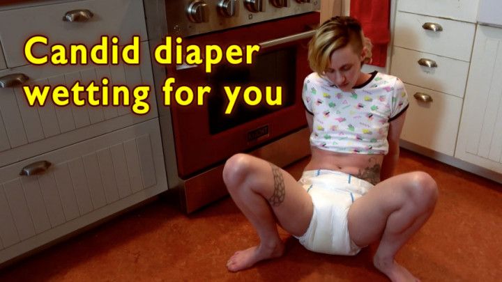 Candid Diaper Wetting Just for You