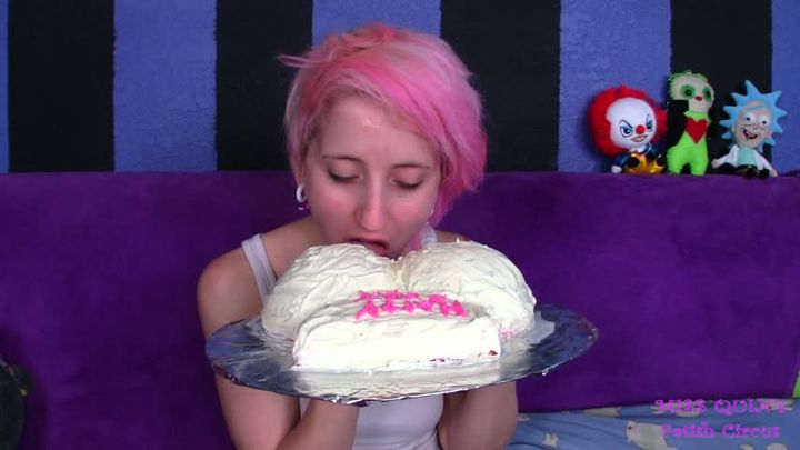 Quin Eats Ass Cake
