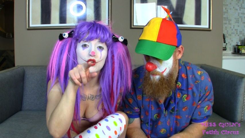 Clown Feet: Worship His to get to Hers