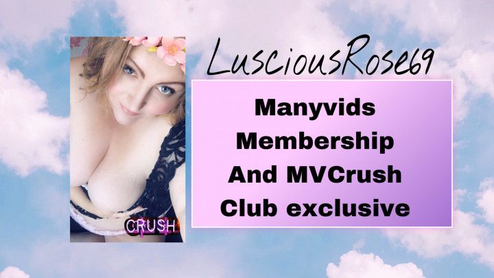 membership and MVCrush exclusive cum