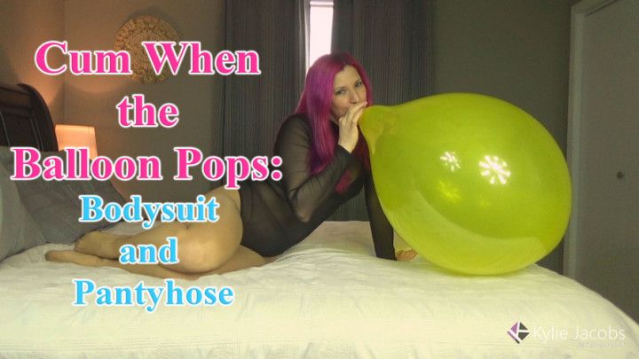 Cum When the Balloon Pops: Bodysuit