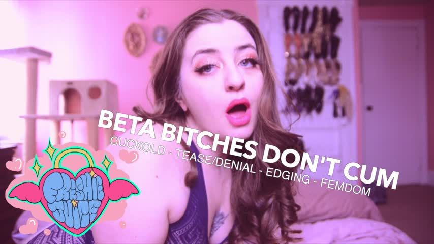 Betas Bitches Don't Cum