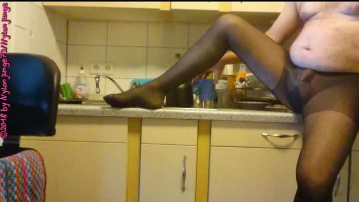 Horny in the foreign tights *FAN Video