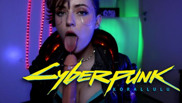 V blowjob cum countdown - Cyberpunk 2077
