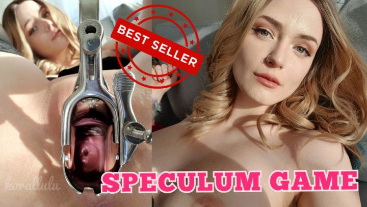 Naughty games - speculum and endoscope