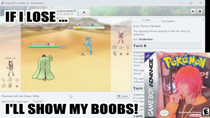 NSFW [Gaming] If I lose I'll show my boobs
