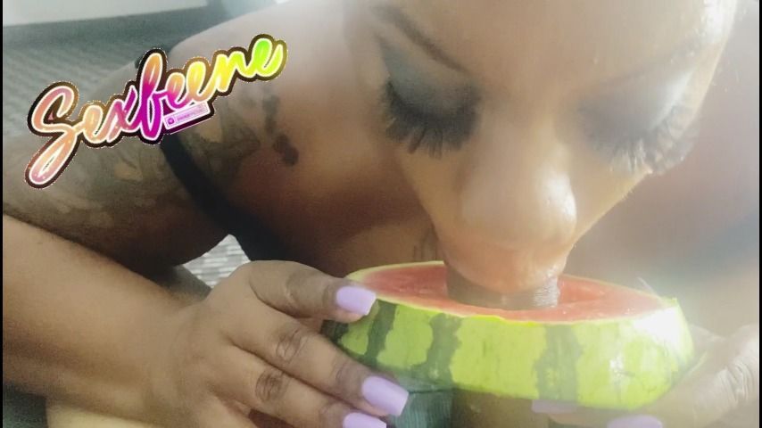 The Watermelon Dick Diet with SEXFEENE