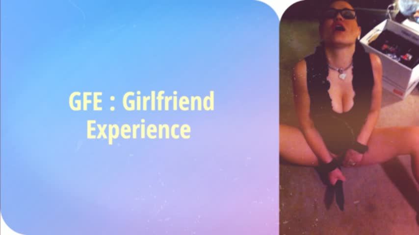 GFE:girlfriend