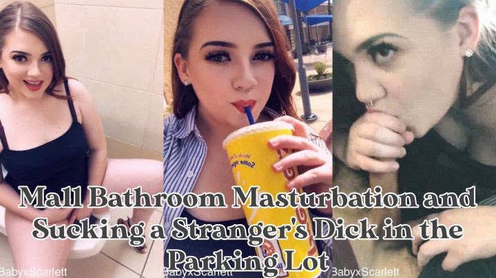Mall Masturbation Sucking Strangers Dick