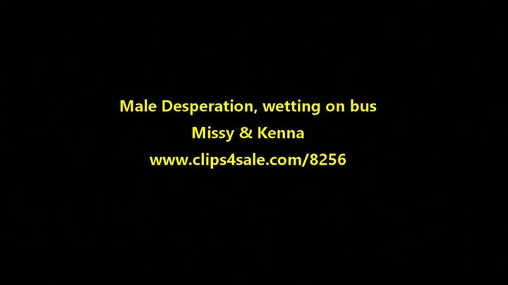 Male wetting pants  bus humiliation MP3
