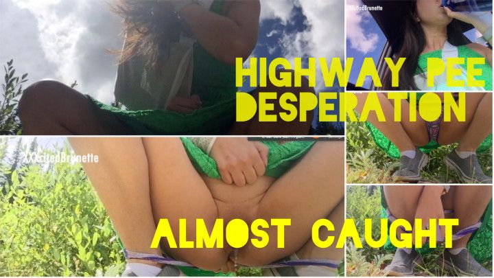Highway Pee Desperation Almost Caught