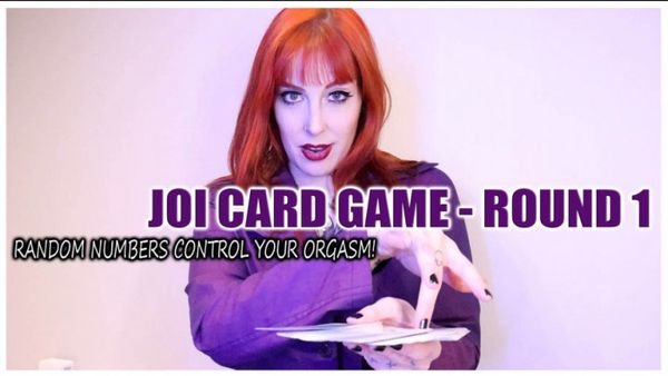 Mel Fire JOI card game round 1