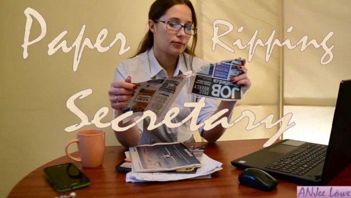 Paper Ripping Secretary