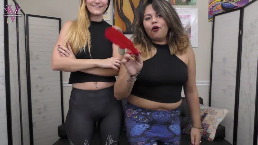 Ayla and Vanessa tickle YOU