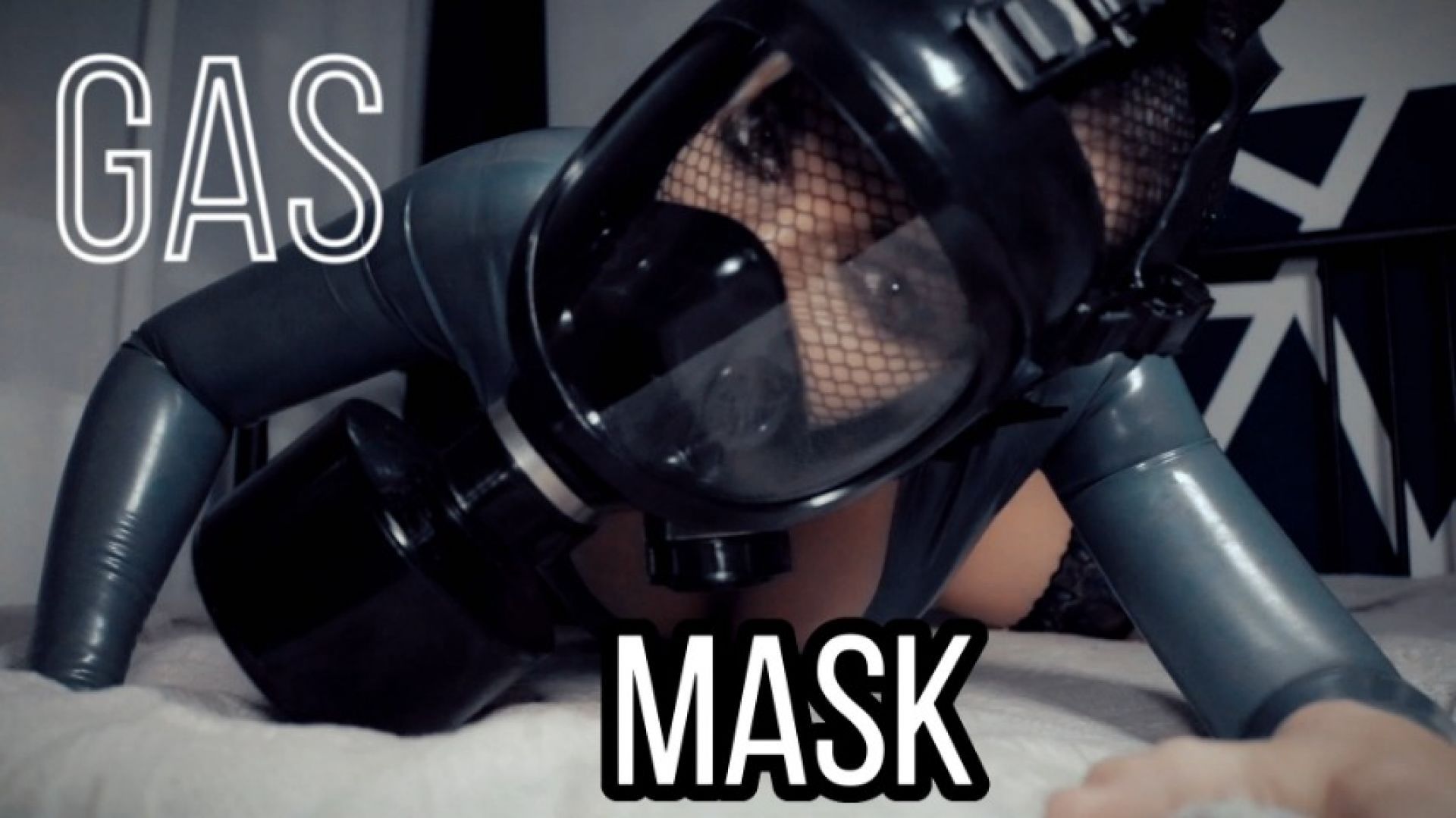 Gas mask fetish teaser