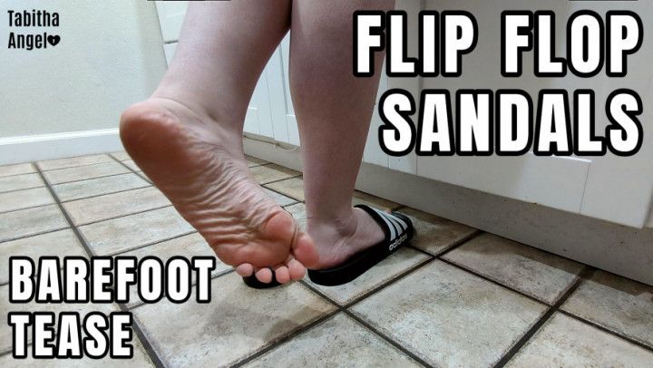 Flip Flop Sandals Barefoot Tease