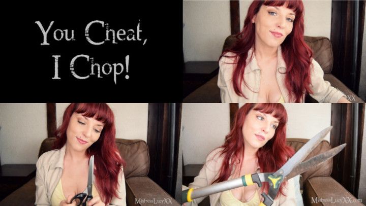 You Cheat, I Chop