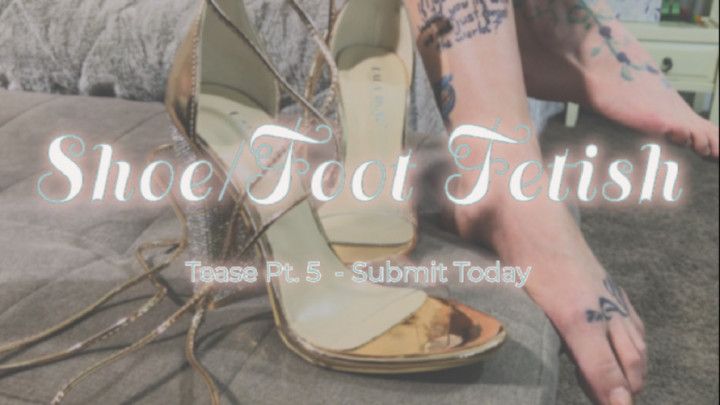 Pt. 5 Shoe Foot Fetish Tease Video