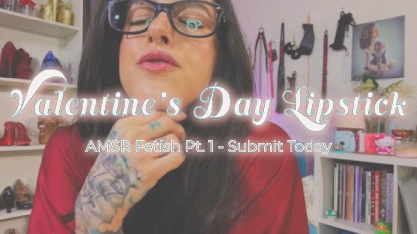 Pt. 1 Valentine's Day Lipstick ASMR Video
