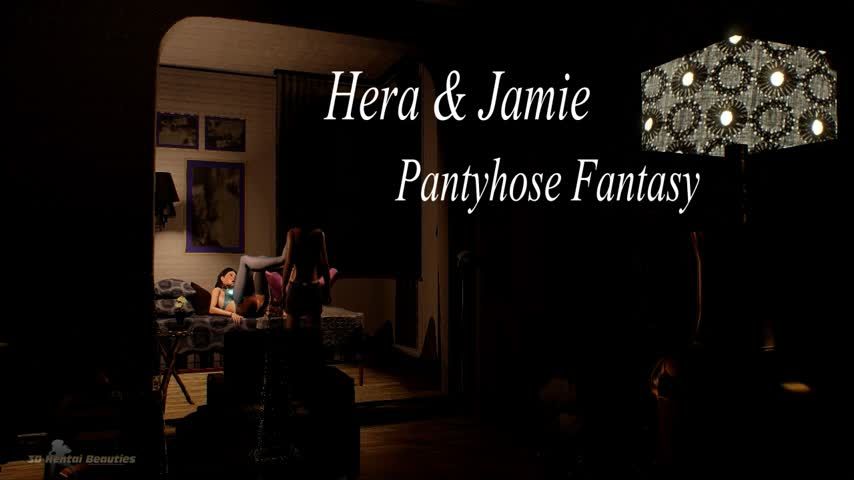 Hera &amp; Jamie Pantyhose Fantasy