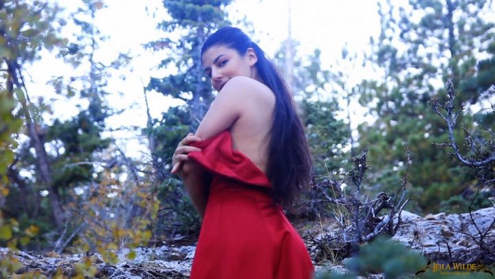 Angelic Non Nude Tease in the Woods