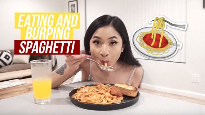 Eating and Burping Spaghetti