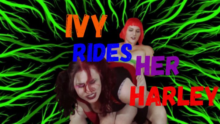 Ivy Rides Her Harley