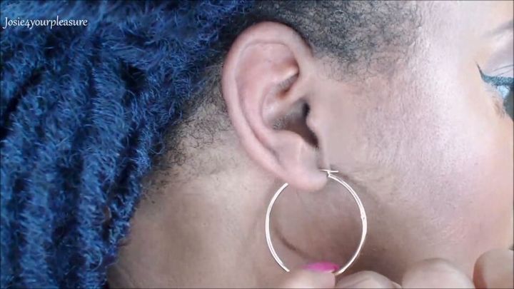 Three Hoop Earrings Try On Custom HD