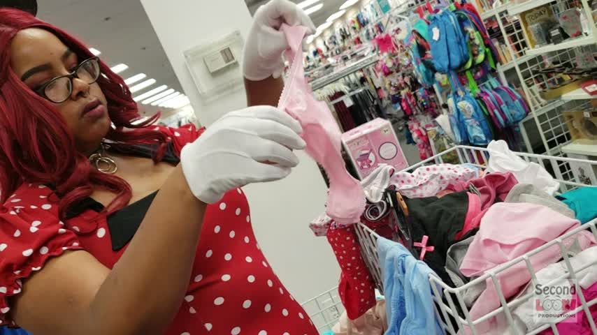 Lily Goes Shopping For Panties