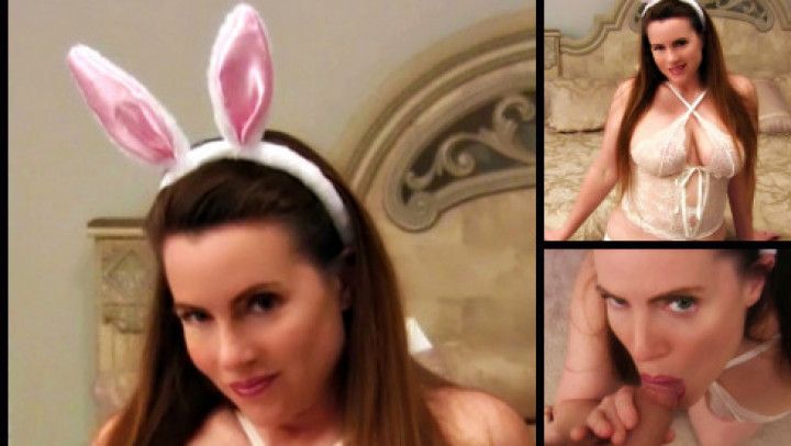 Easter Blowjob, Fucking, and Cumshot