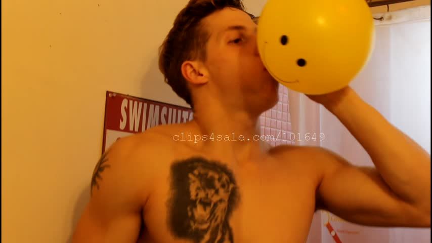 Aaron Blowing Balloons Part12 Video1