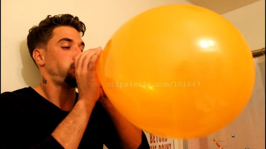 Samuel Duncan Popping Balloons Video 1