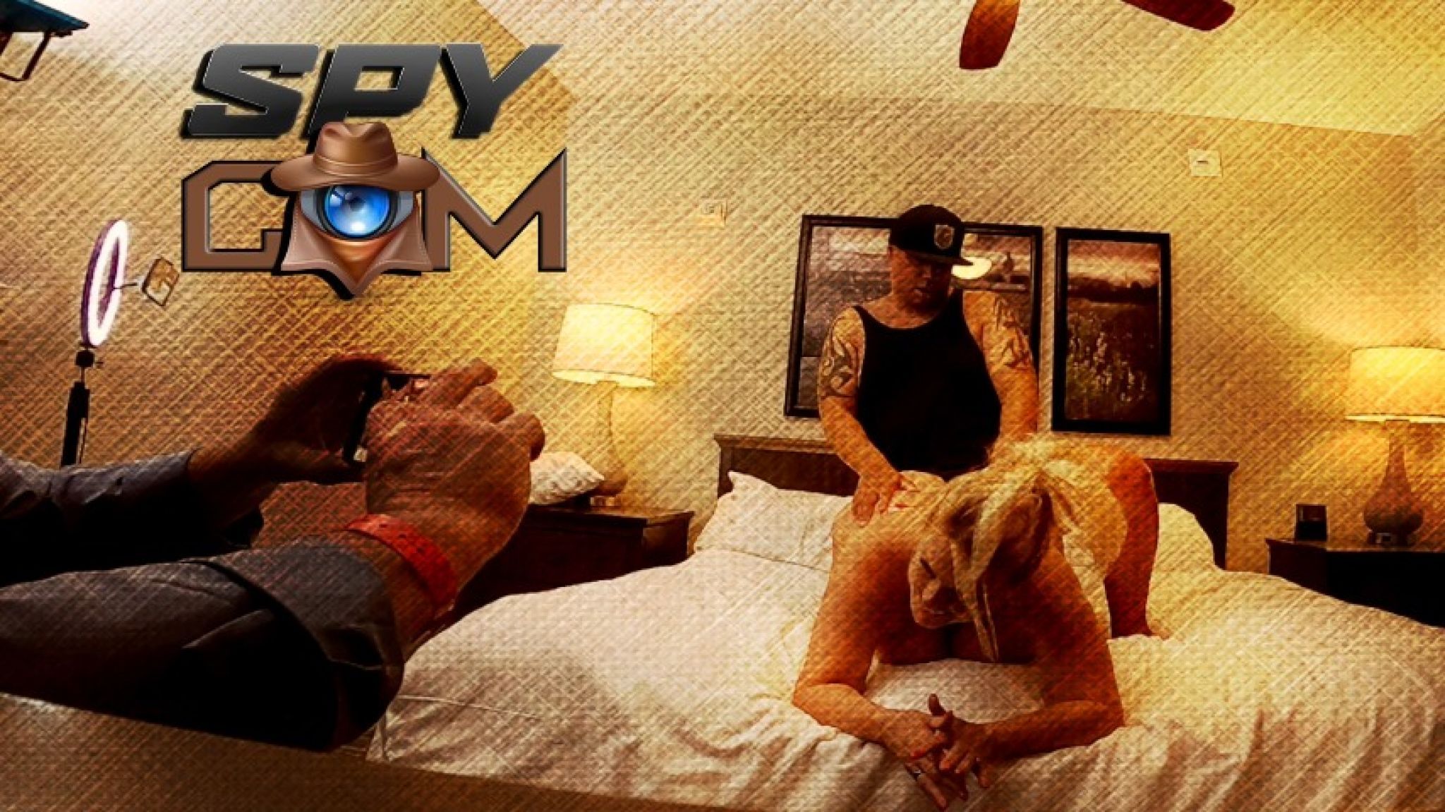 FREE: Spy Cam - Hubby Films His Wife Tori Getting BBCed