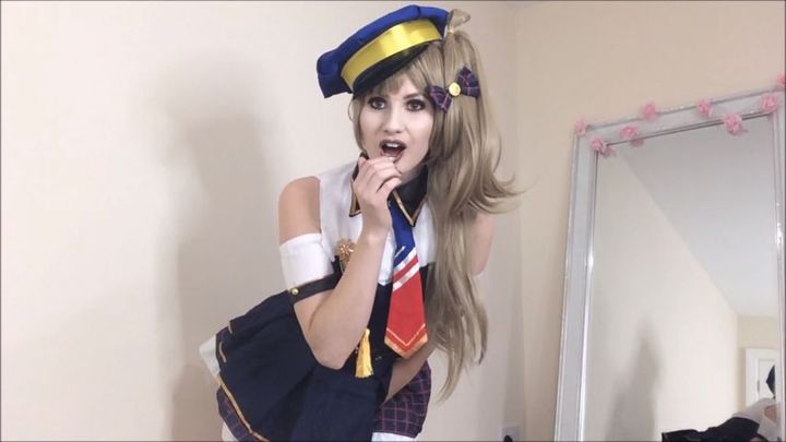 Cosplay Girl Wants your CUM