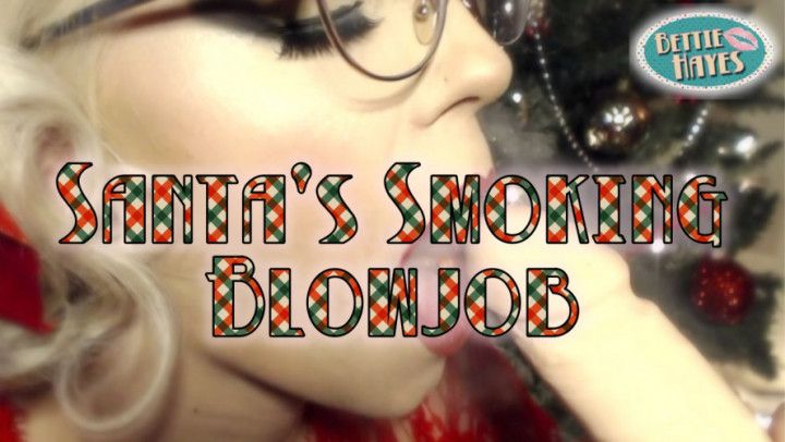 Santa's Smoking Blowjob