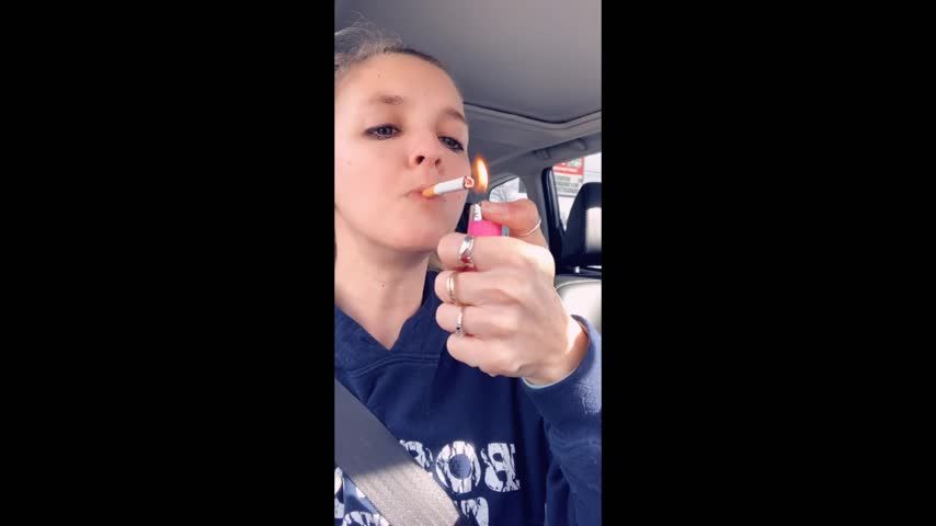 Smoking while driving