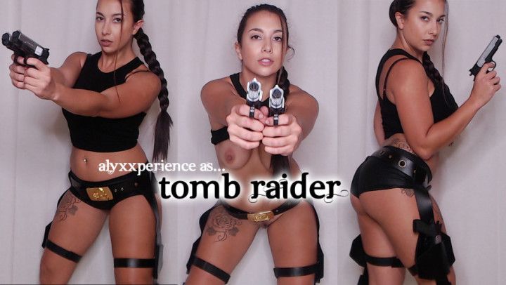 Tomb Raider Double Cum with Anal