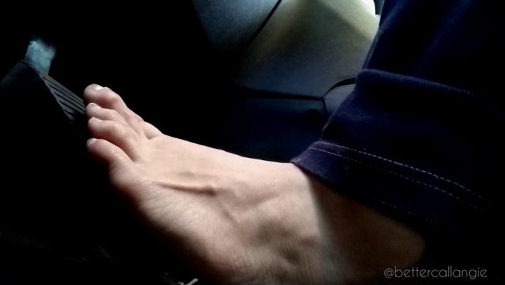 Barefoot Driving, Pedal Pumping and Toes