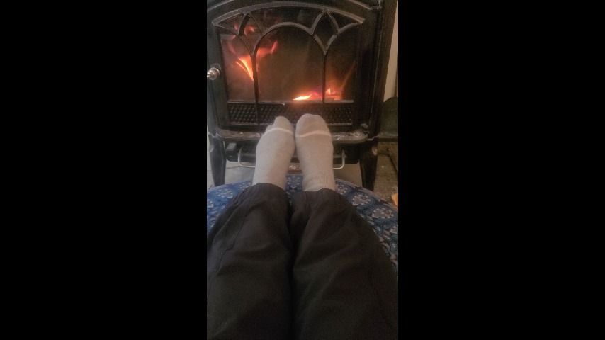 Feet by the fire