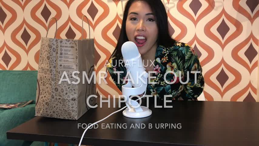 ASMR 2 - Take Out Chipotle With Burps