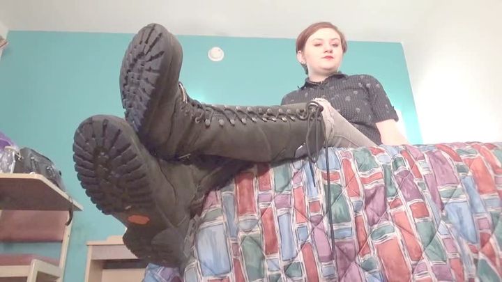 jerk off and worship these boots