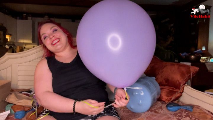 New Balloon Unboxing &amp; First Time Helium Inflation